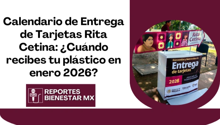 Calendario de Entrega de Tarjetas Rita Cetina: ¿Cuándo recibes tu plástico en enero 2026?