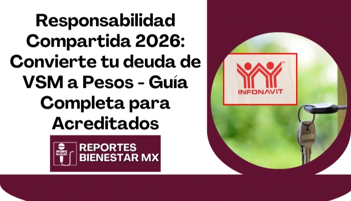 Responsabilidad Compartida 2026: Convierte tu deuda de VSM a Pesos - Guía Completa para Acreditados
