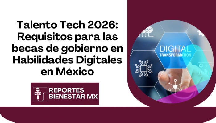 Talento Tech 2026: Requisitos para las becas de gobierno en Habilidades Digitales en México