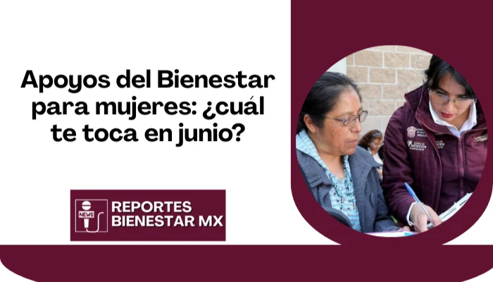 Mujeres beneficiarias de programas del Bienestar en México 2026