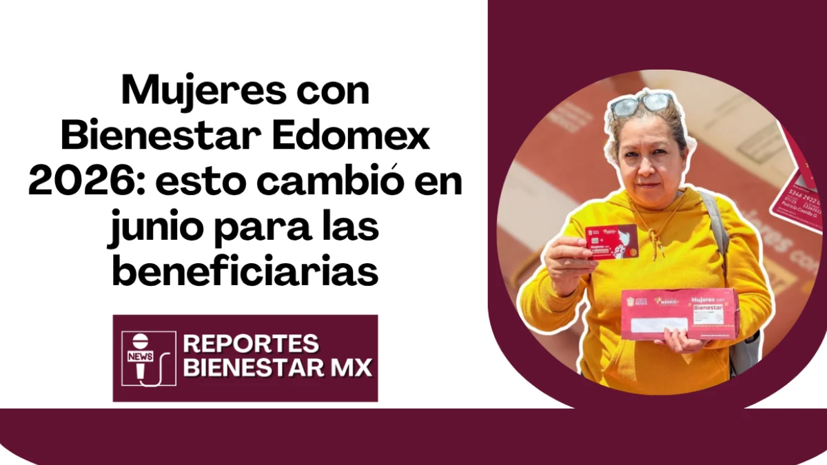 Mujeres con Bienestar Edomex 2026